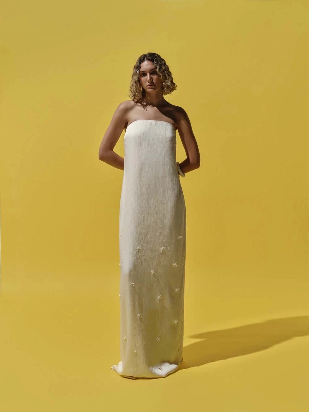 BAOBAB Sage Maxi Dress in Ivory